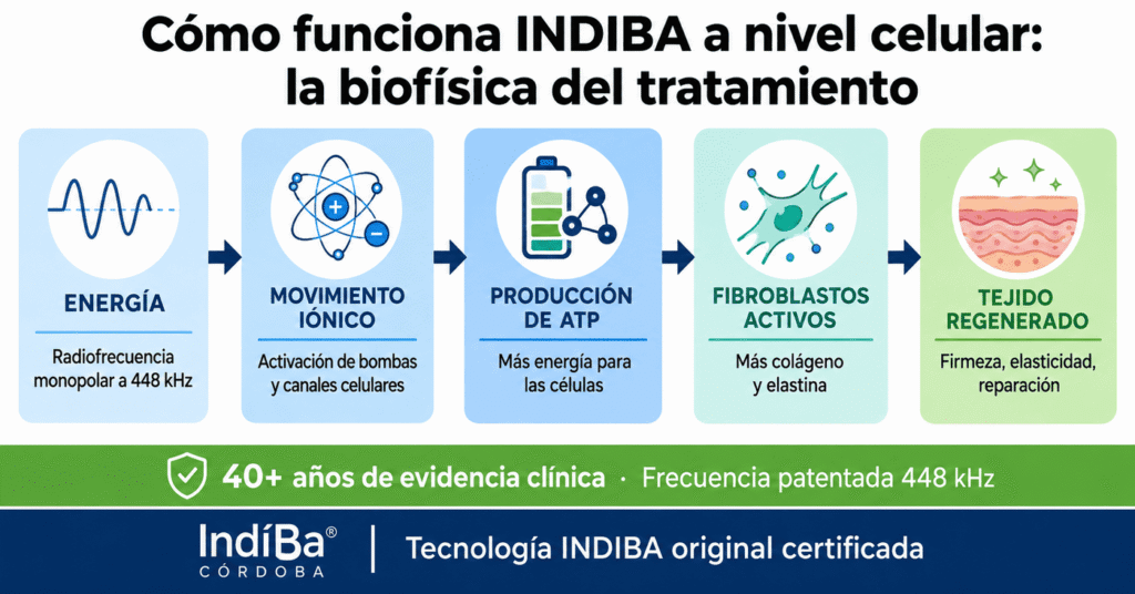 Cómo funciona INDIBA a nivel celular